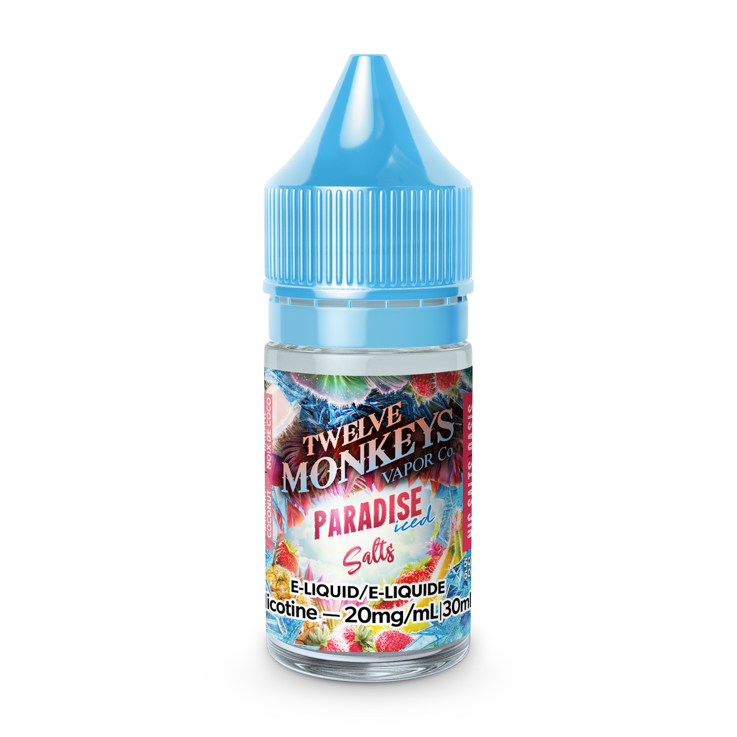 TWELVE MONKEYS ICE AGE SALTS - PARADISE ICED (30mL) (FEDERAL)