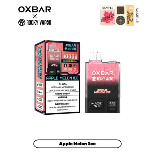 APPLE MELON ICE - OXBAR MAZE PRO BY ROCKY VAPOR