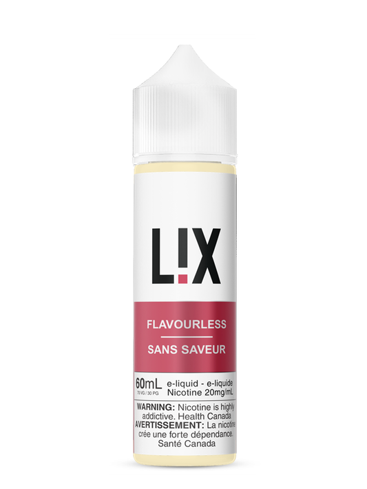 L!X - FLAVOURLESS/ FLAVORLESS (LIX) (60mL) (FEDERAL)