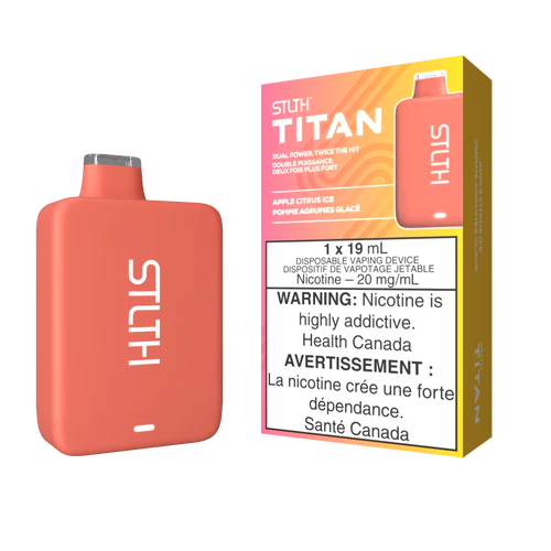 STLTH TITAN DISPOSABLE - APPLE CITRUS ICE