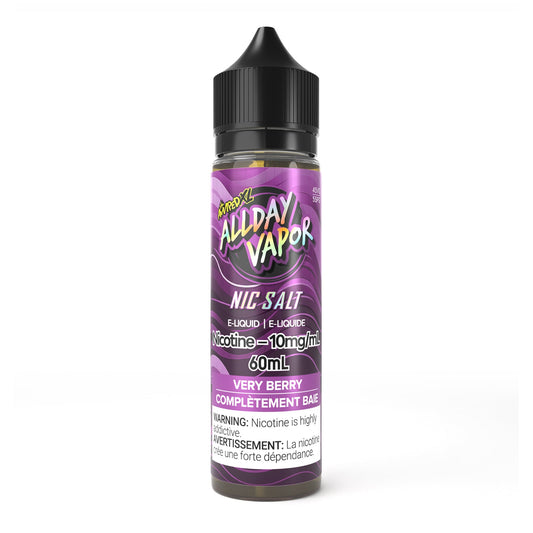 ALLDAY VAPOR AMPED - VERY BERRY (60ML) (ONTARIO)