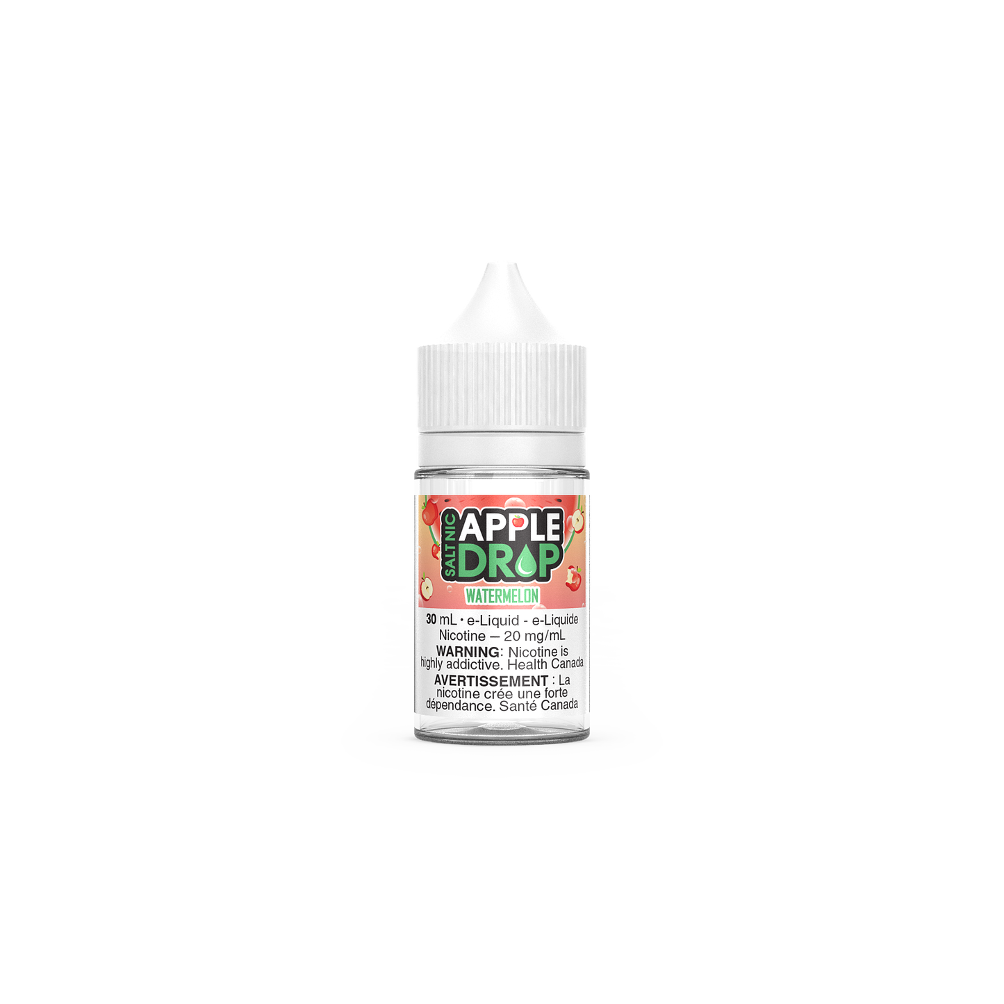 WATERMELON BY APPLE DROP SALT (30mL) (ONTARIO)