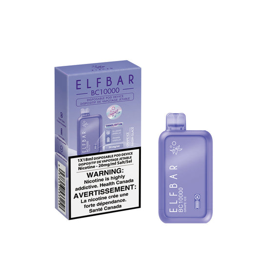 GRAPE ICE BY ELFBAR BC10000 (18mL) (ONTARIO)