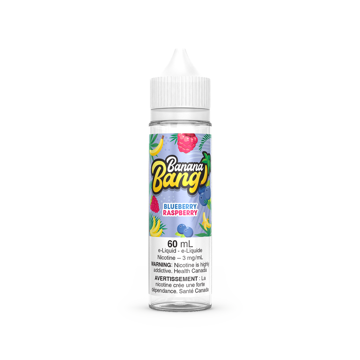 BLUEBERRY RASPBERRY BY BANANA BANG (60mL) (ONTARIO)
