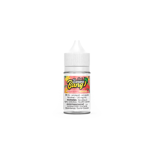 STRAWBERRY ORANGE BY BANANA BANG SALT (30mL) (FEDERAL)