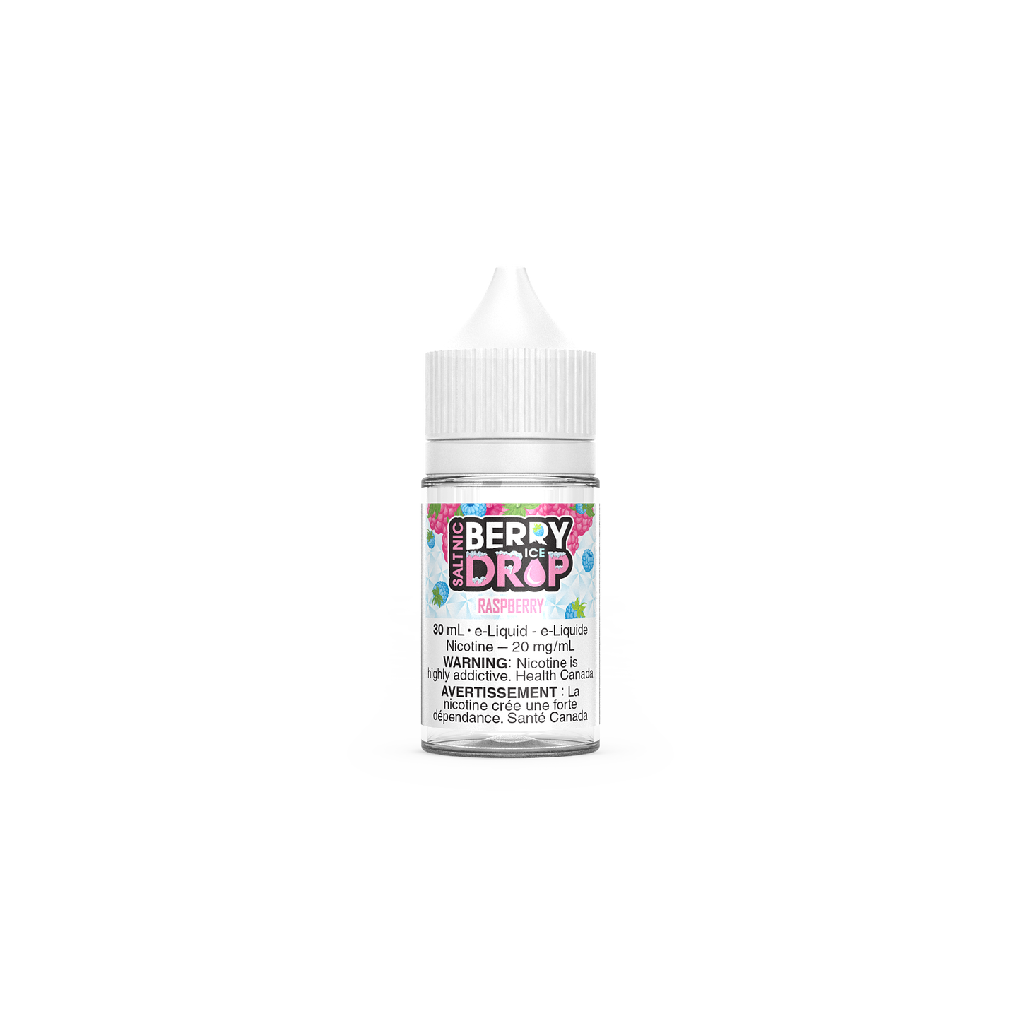 RASPBERRY BY BERRY DROP ICE SALT (30mL) (ONTARIO)