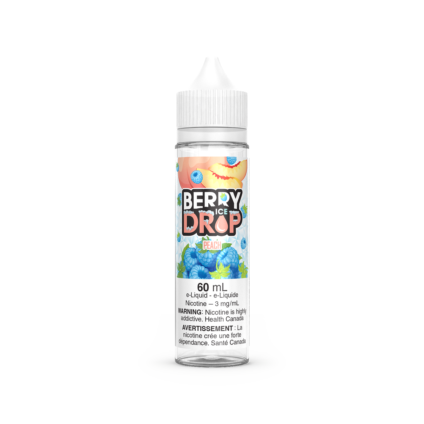 PEACH BY BERRY DROP ICE (60mL) (ONTARIO)