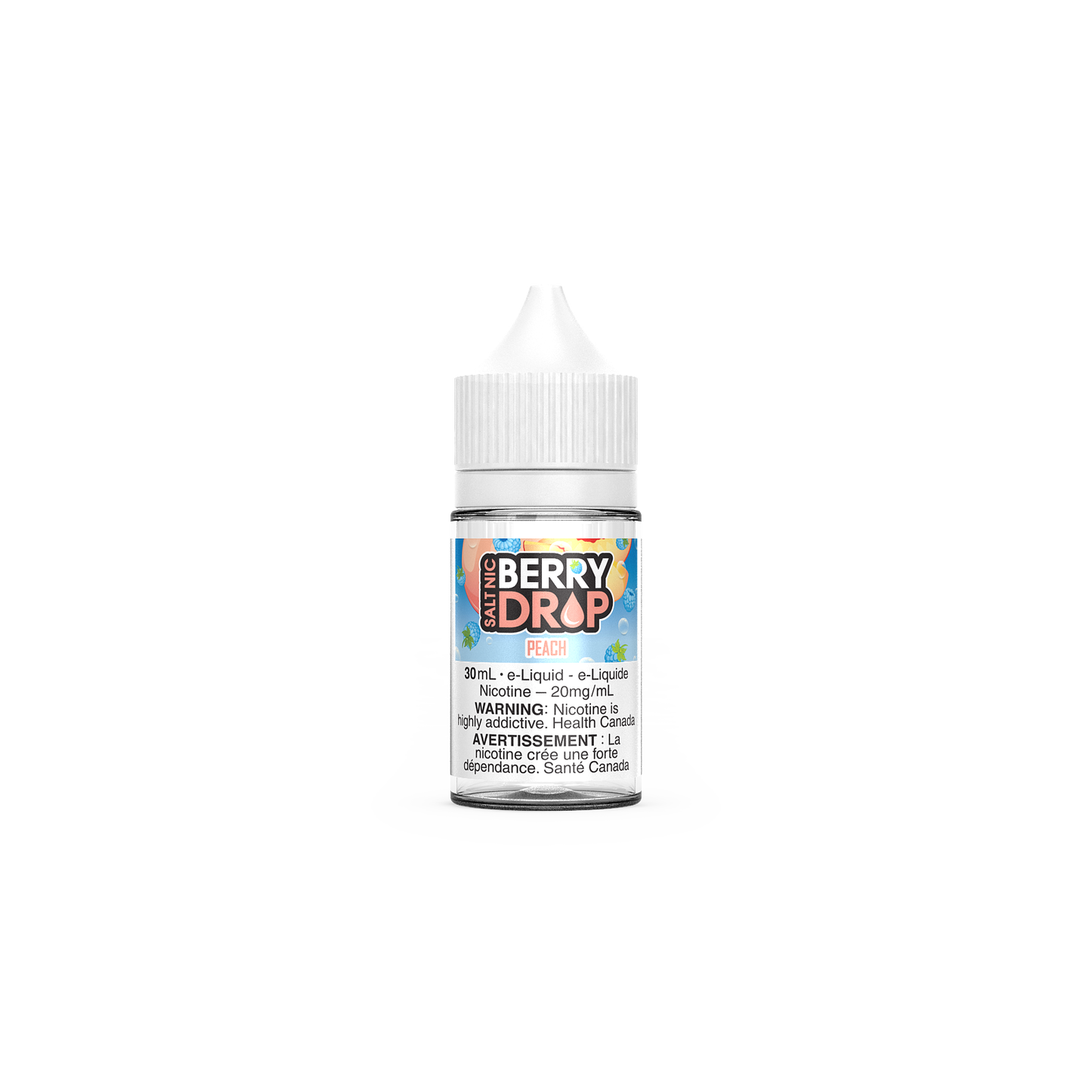PEACH BY BERRY DROP SALT (30mL) (ONTARIO)