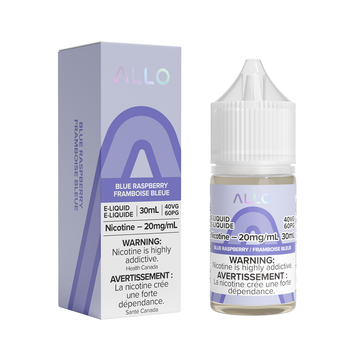 ALLO E LIQUID - BLUE RASPBERRY (ONTARIO)