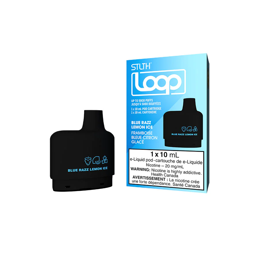 STLTH LOOP POD - BLUE RAZZ LEMON ICE (STLH LOOP DEVICE REQUIRED) (FEDERAL)