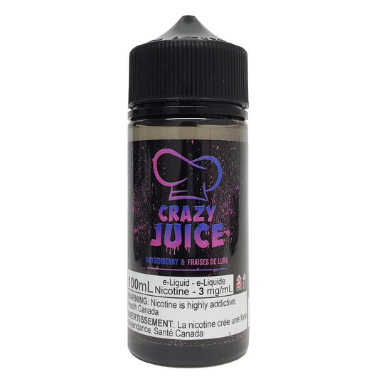 CRAZY JUICE BOYSENBERRY/STRAWBERRY (100mL) (ONTARIO)