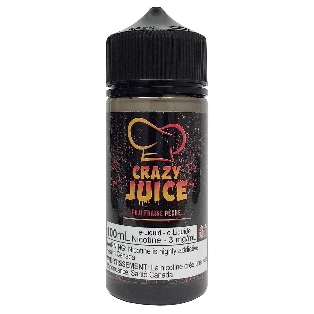 CRAZY JUICE FUJI/STRAWBERRY/PEACH (100mL) (ONTARIO)