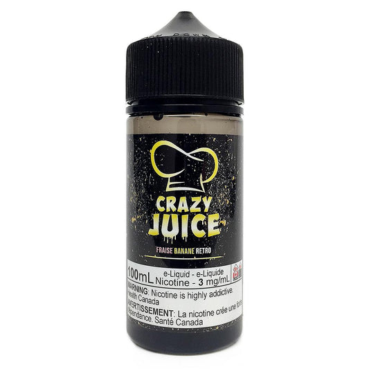 CRAZY JUICE STRAWBERRY BANANA (100mL) (ONTARIO)
