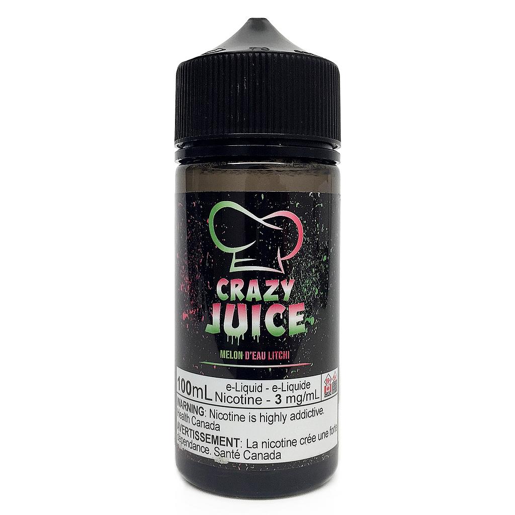 CRAZY JUICE WATERMELON LYCHEE (100mL) (ONTARIO)