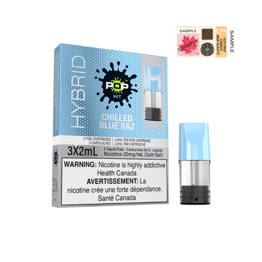 CHILLED BLUE RAZ - POP PODS HYBRID (ONTARIO)