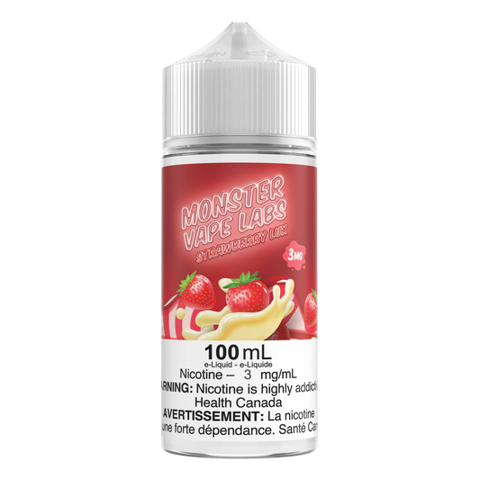 STRAWBERRY LUX - MONSTER VAPE LABS (100mL) (ONTARIO)
