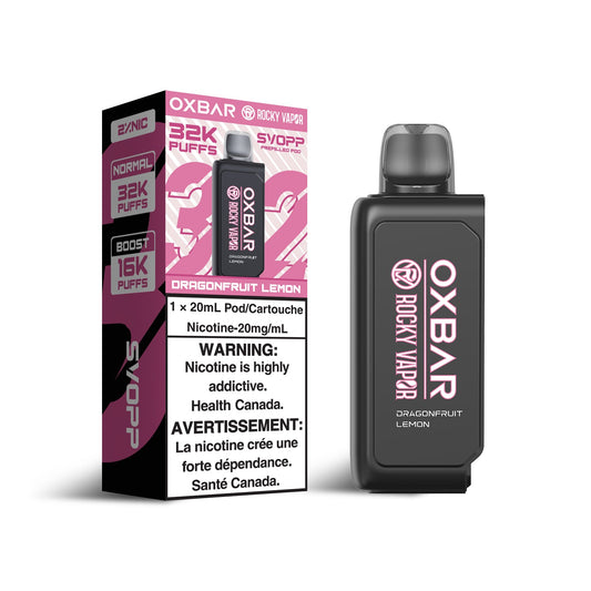 DRAGONFRUIT LEMON - OXBAR SVOPP 32K POD SYSTEM (SVOPP DEVICE REQUIRED) (ONTARIO)