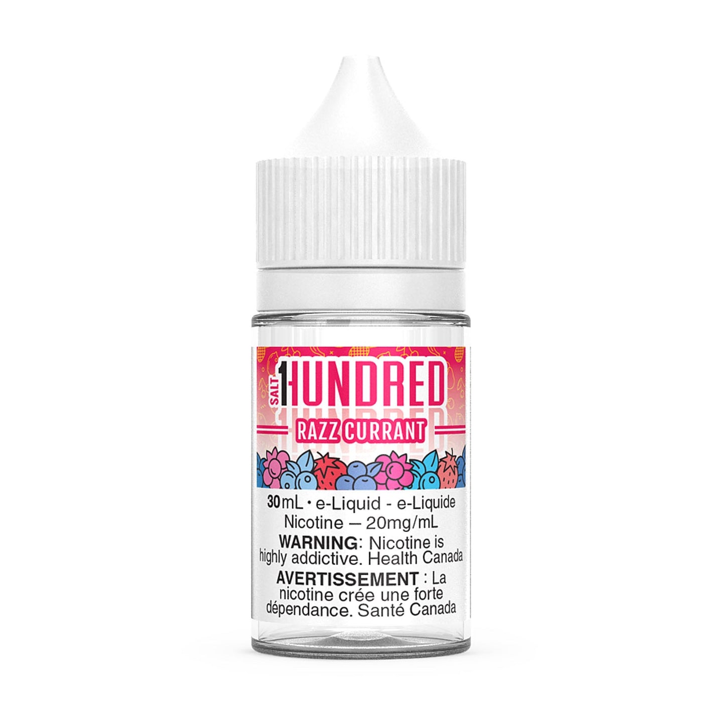 RAZZ CURRANT BY HUNDRED SALT (30mL) (ONTARIO)