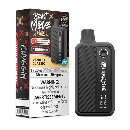 CHUGGIN' VANILLA CLASSIC - FLAVOUR BEAST BEAST MODE MAX (20mL) (ONTARIO)