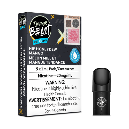 HIP HONEYDEW MANGO - FLAVOUR BEAST PODS (FEDERAL)