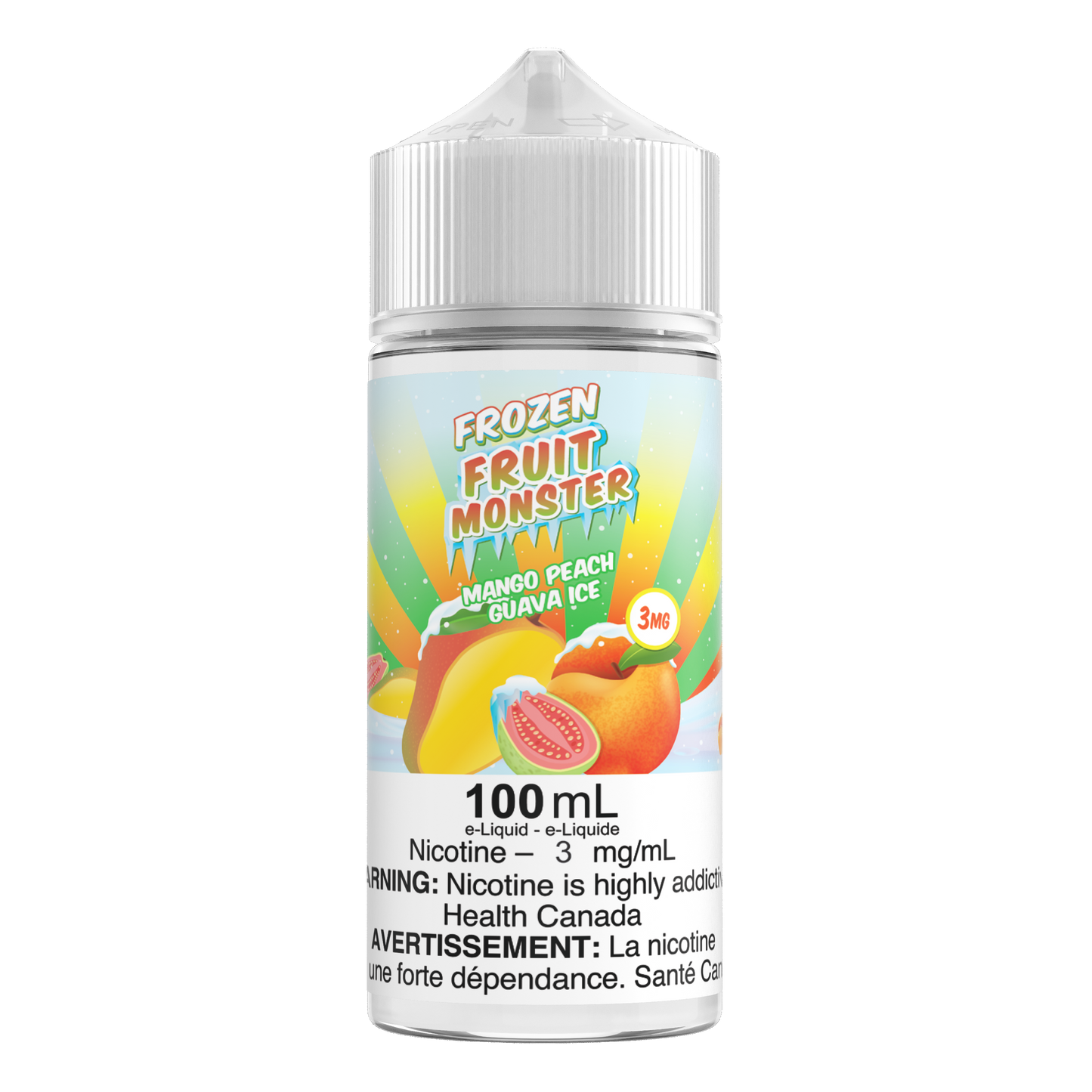 MANGO PEACH GUAVA ICE - FROZEN FRUIT MONSTER (100mL) (FEDERAL)