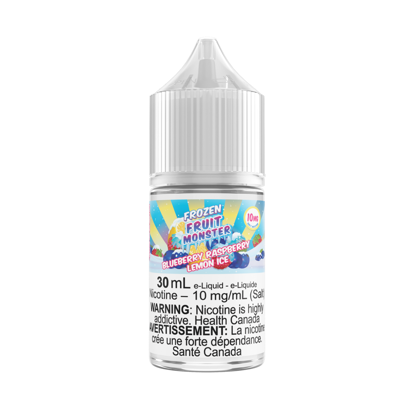 BLUEBERRY RASPBERRY LEMON ICE - FROZEN FRUIT MONSTER SALT (30mL) (ONTARIO)