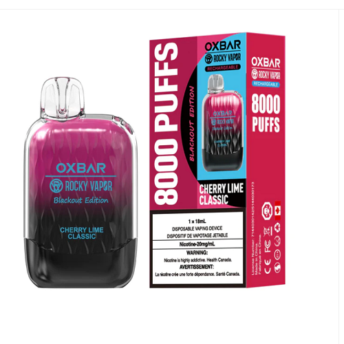 OXBAR G8000 - CHERRY LIME CLASSIC (BLACKOUT EDITION) (FEDERAL)