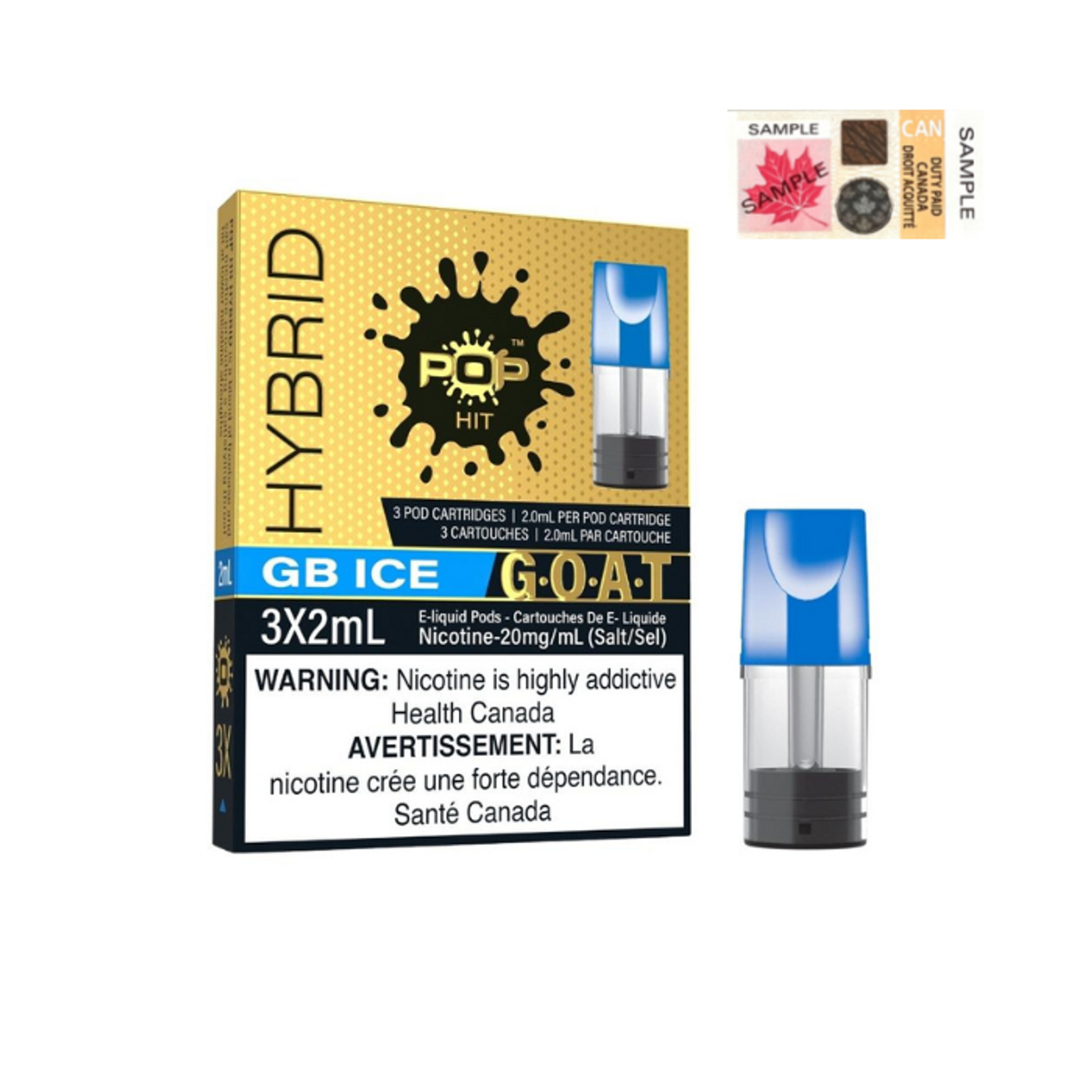 GB ICE - POP PODS HYBRID G.O.A.T (ONTARIO)