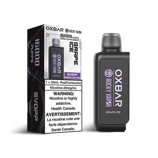GRAPE ICE - OXBAR SVOPP POD SYSTEM (SVOPP DEVICE REQUIRED) (ONTARIO)