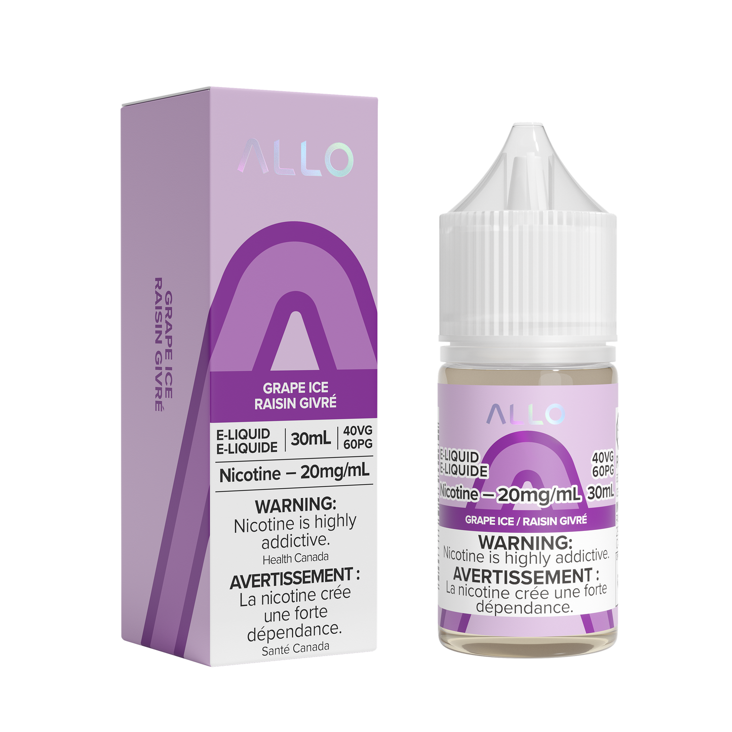 ALLO E LIQUID - GRAPE ICE (ONTARIO)