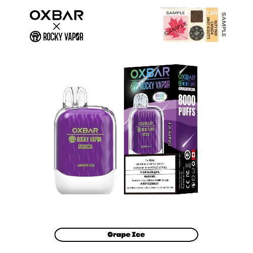 OXBAR G8000 - GRAPE ICE (FEDERAL)