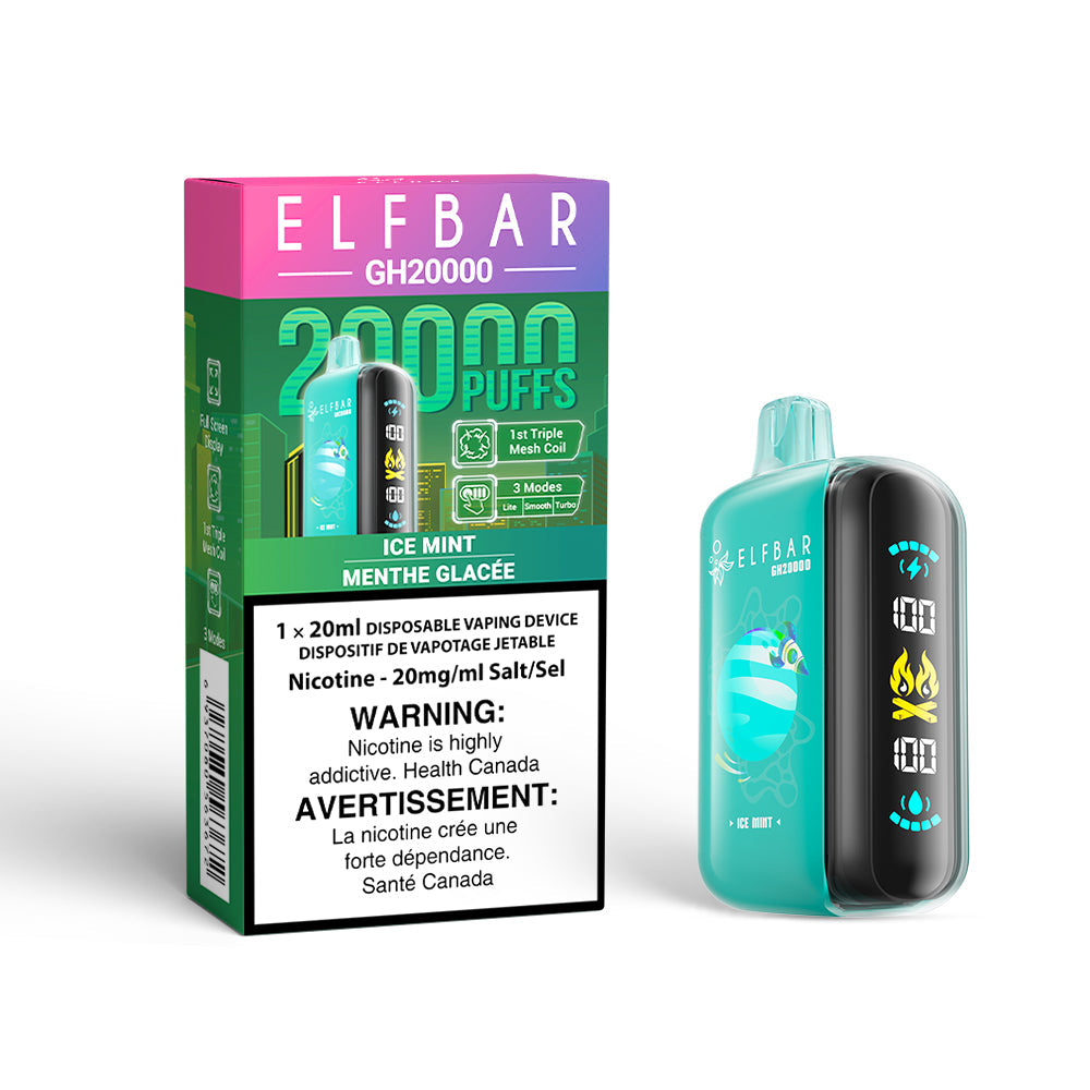 ICE MINT - ELFBAR GH20000 (20mL) (ONTARIO)
