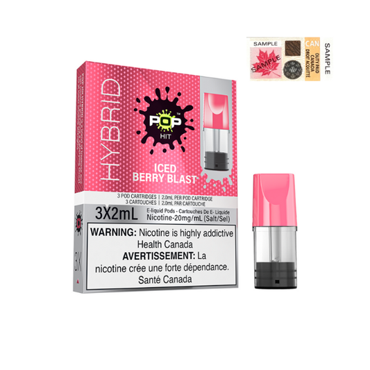 ICED BERRY BLAST - POP PODS HYBRID (FEDERAL)