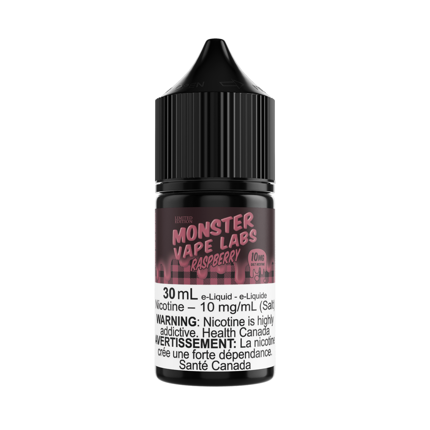 RASPBERRY - MONSTER VAPE LABS SALT (30mL) (ONTARIO)