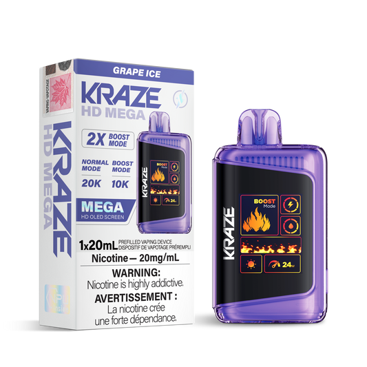 GRAPE ICE - KRAZE HD MEGA (ONTARIO)