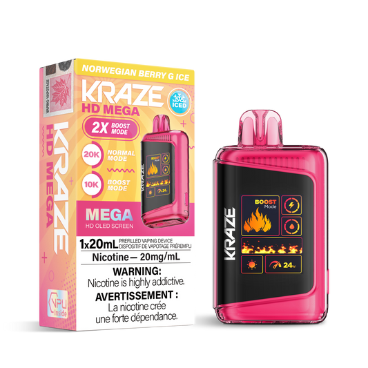 NORWEGIAN BERRY G ICE - KRAZE HD MEGA (FEDERAL)