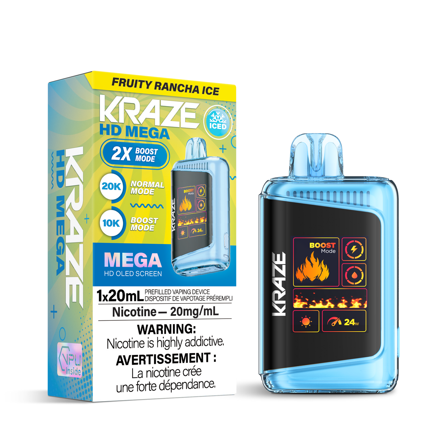 FRUITY RANCHA ICE - KRAZE HD MEGA (ONTARIO)