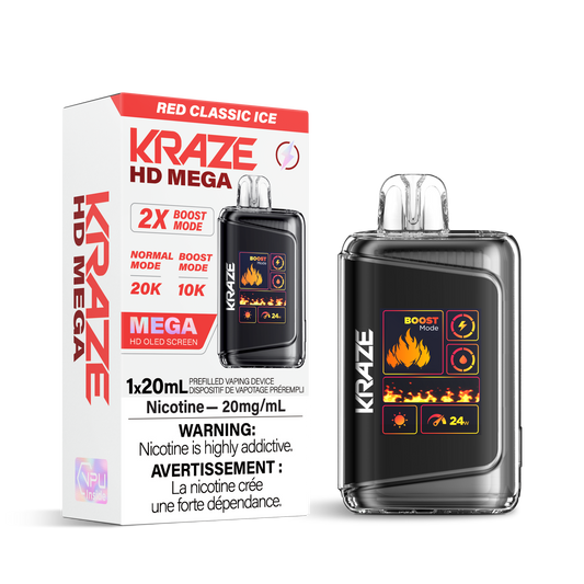 RED CLASSIC ICE - KRAZE HD MEGA (ONTARIO)