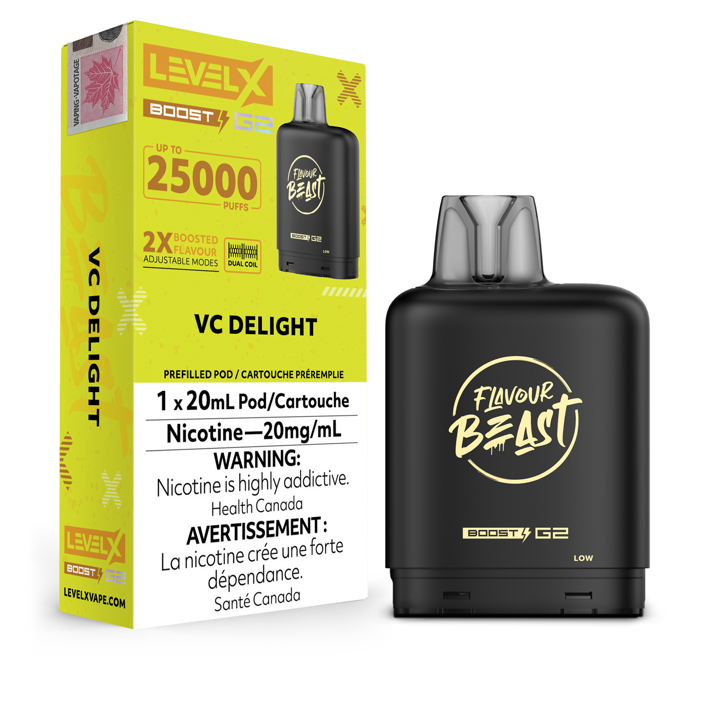 VC DELIGHT - LEVEL X FB BOOST (20mL) (FEDERAL)