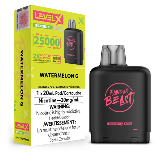 WATERMELON G - LEVEL X FB BOOST (20mL) (ONTARIO)