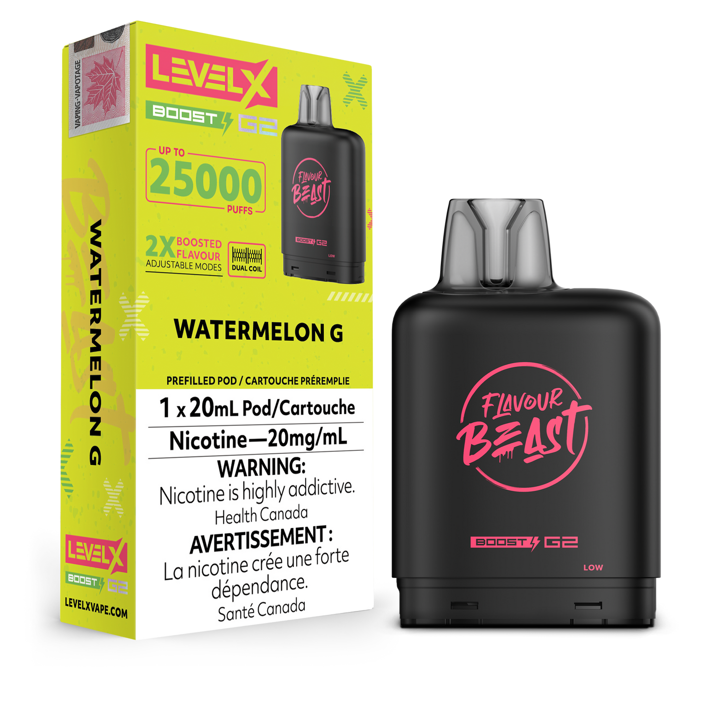 WATERMELON G - LEVEL X FB BOOST (20mL) (FEDERAL)