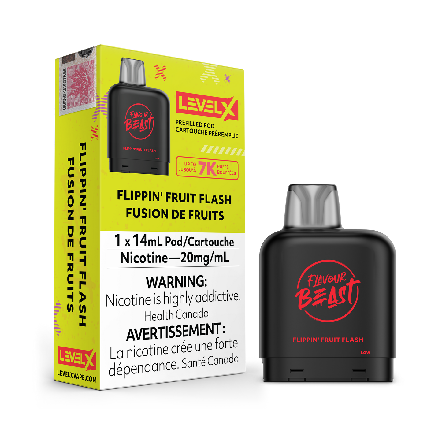 FLIPPIN FRUIT FLASH - LEVEL X FLAVOUR BEAST (14mL) (ONTARIO)