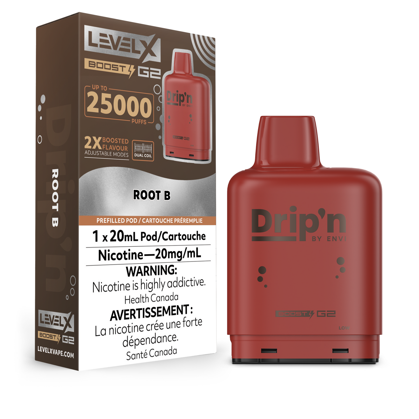 ROOT B - LEVEL X DRIP'N BOOST (20mL) (ONTARIO)