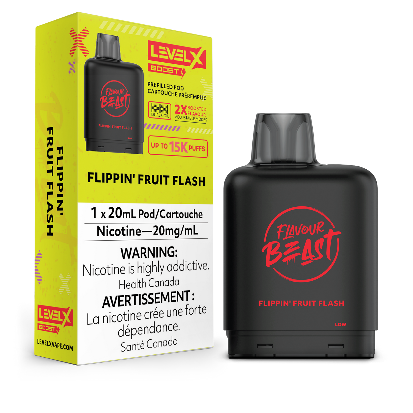 FLIPPIN' FRUIT FLASH - LEVEL X FB BOOST (20mL) (ONTARIO)