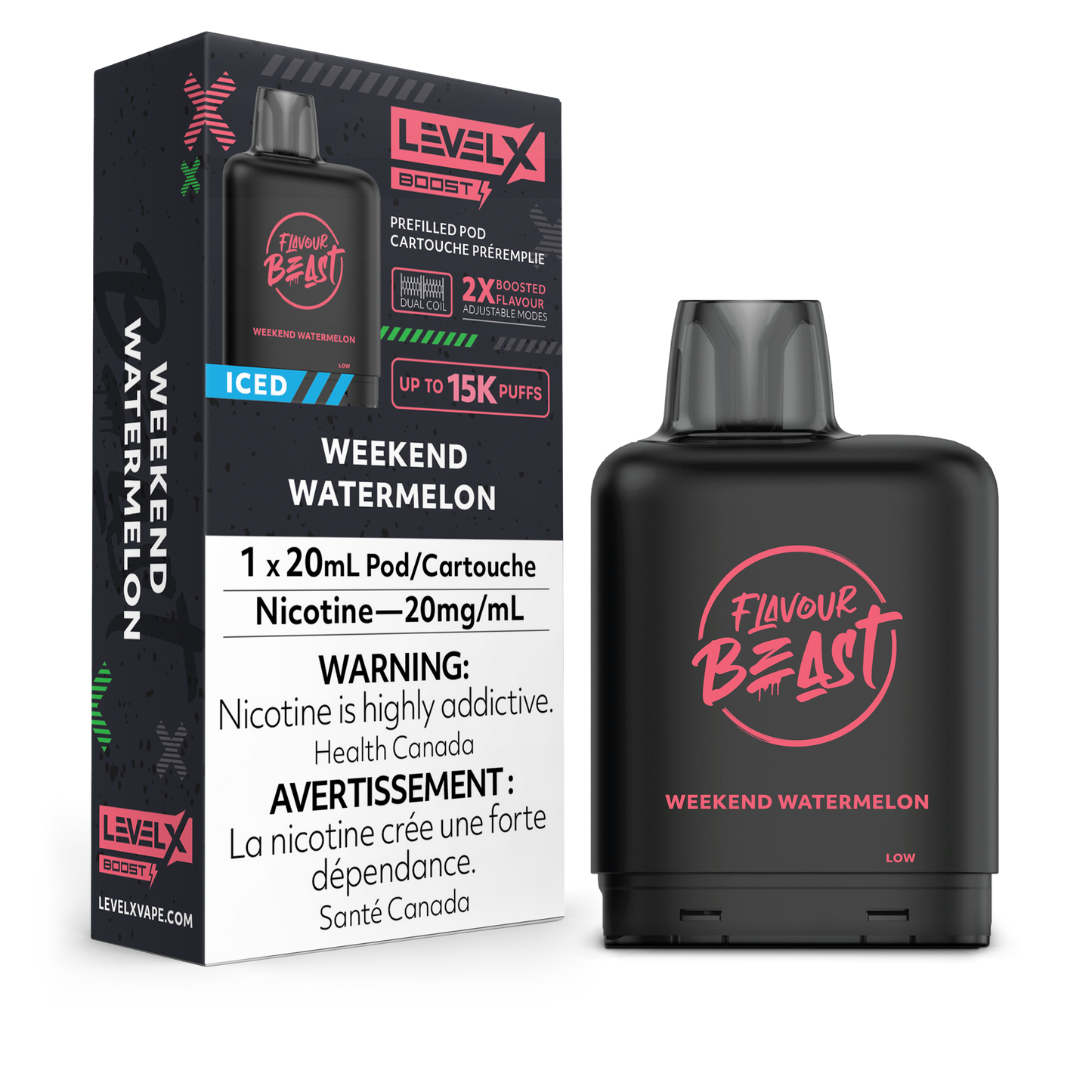 WEEKEND WATERMELON - LEVEL X FB BOOST (20mL) (FEDERAL)