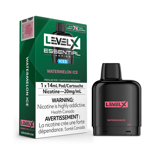 WATERMELON ICE - LEVEL X POD ESSENTIAL SERIES 14mL (FEDERAL)