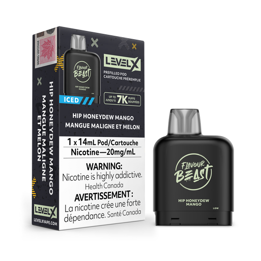 HIP HONEYDEW MANGO ICED - LEVEL X FLAVOUR BEAST (14mL) (ONTARIO)