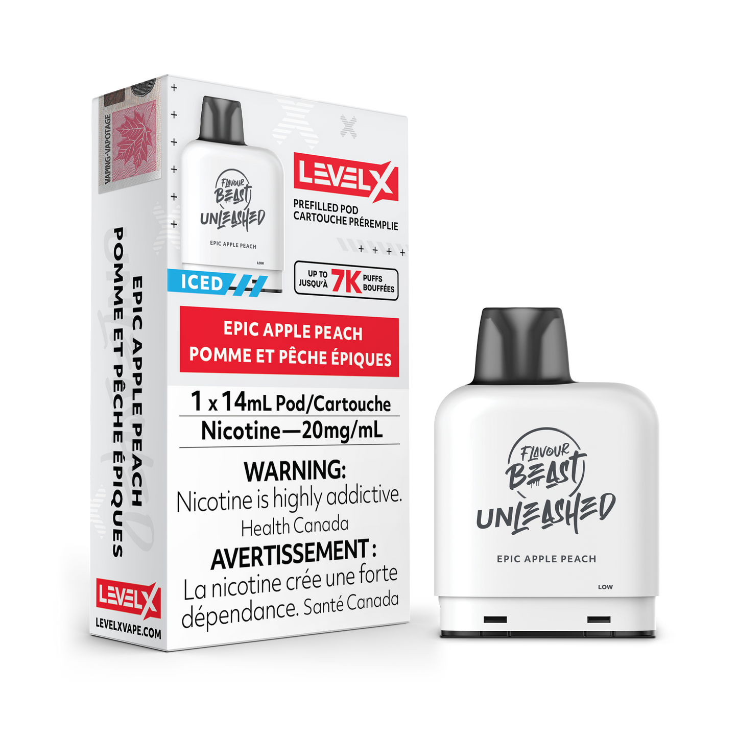 EPIC APPLE PEACH - LEVEL X FB UNLEASHED (14mL) (ONTARIO)