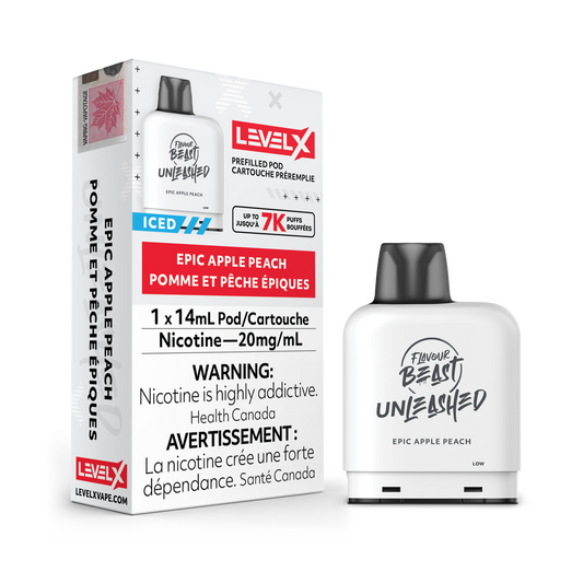 EPIC APPLE PEACH - LEVEL X FB UNLEASHED (14mL) (ONTARIO)