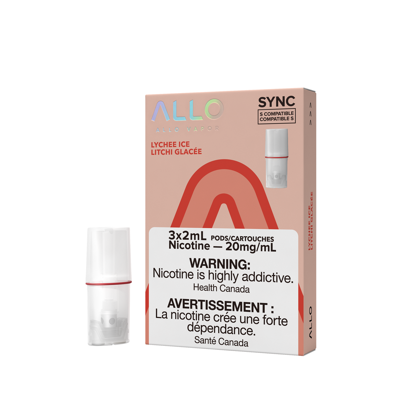 LYCHEE ICE - ALLO SYNC PODS (FEDERAL)